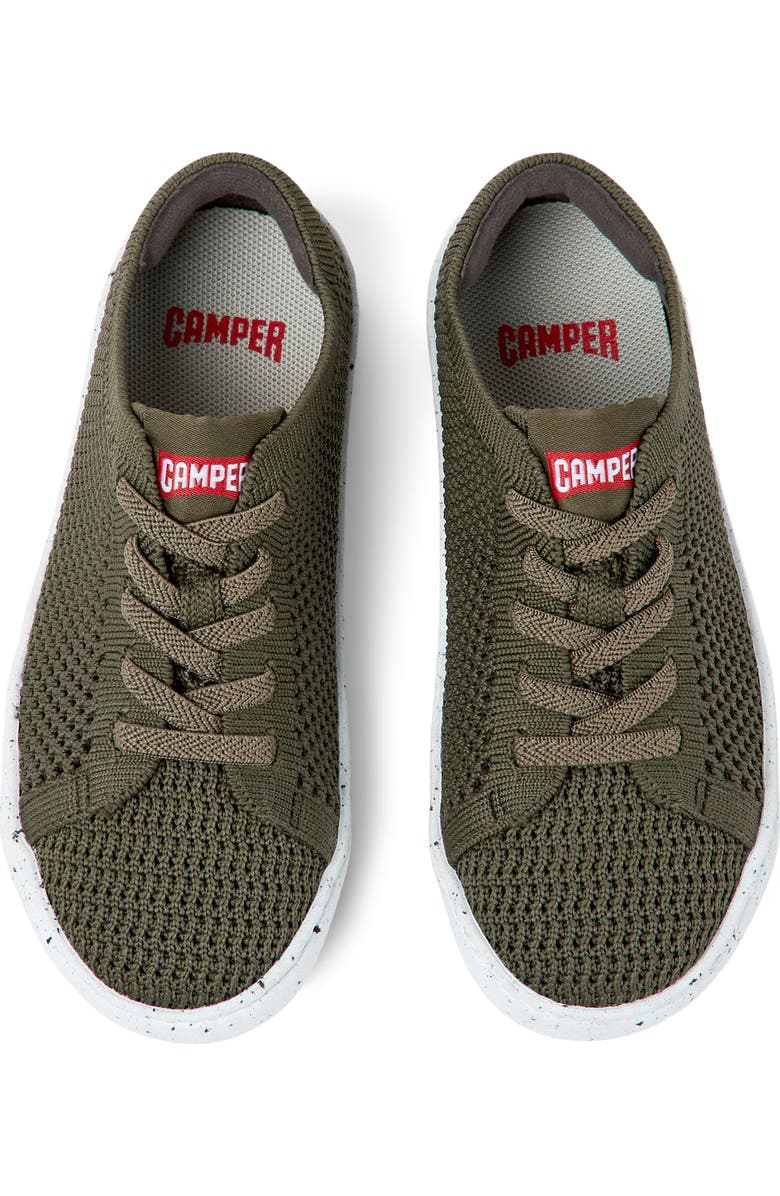 Camper Kids' Peu Touring Sneaker, Alternate, color, Medium Gre