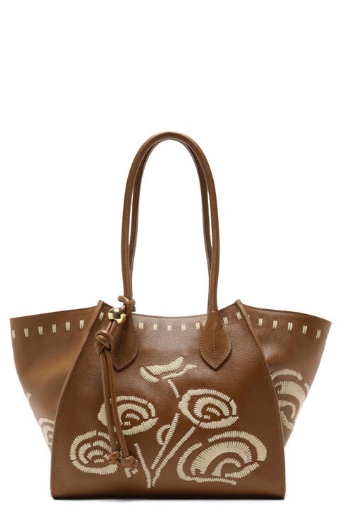 Large Alba Leather Tote