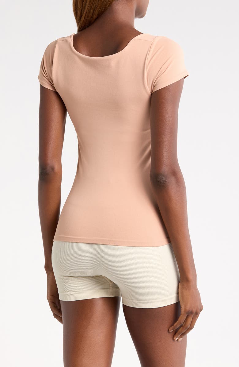 Free People Clean Lines Baby T-Shirt, Alternate, color, Tuscany