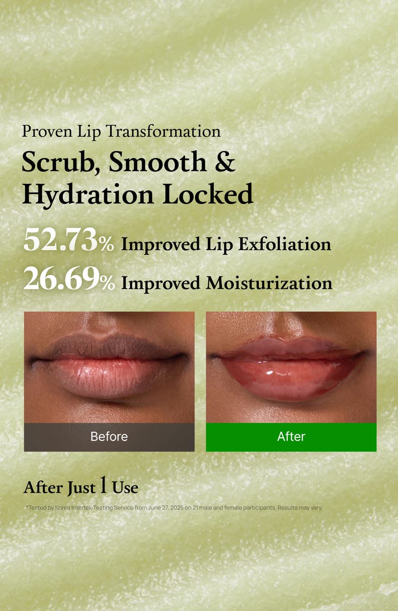 Fully Green Tomato Smoothie Lip Scrub, Alternate, color, 