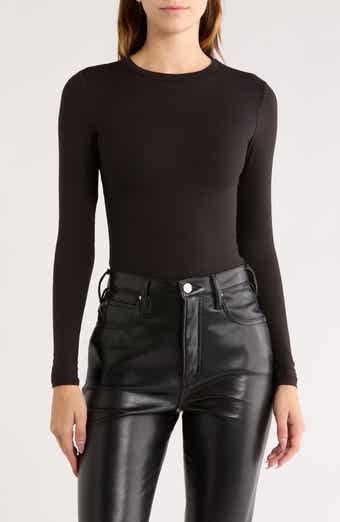 N BY NAKED WARDROBE Bare Crewneck Long Sleeve Top