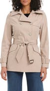 Kate Spade New York belted double breasted trench coat