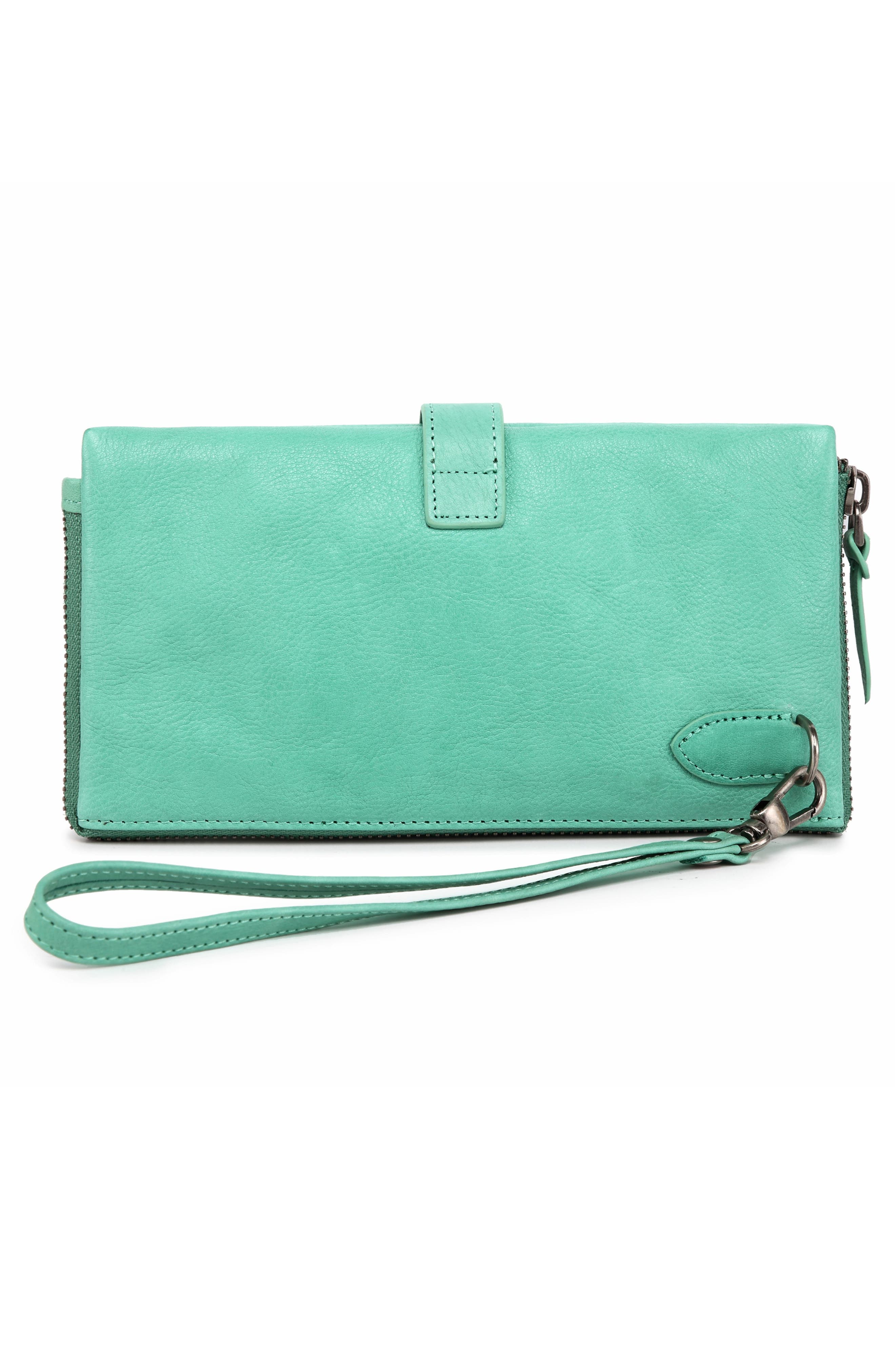 Snapper Clutch, Alternate, color, AQUA