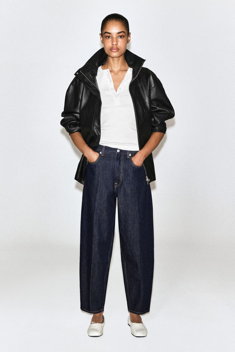 Umbra Tapered Jeans, Main, color, INDIGO