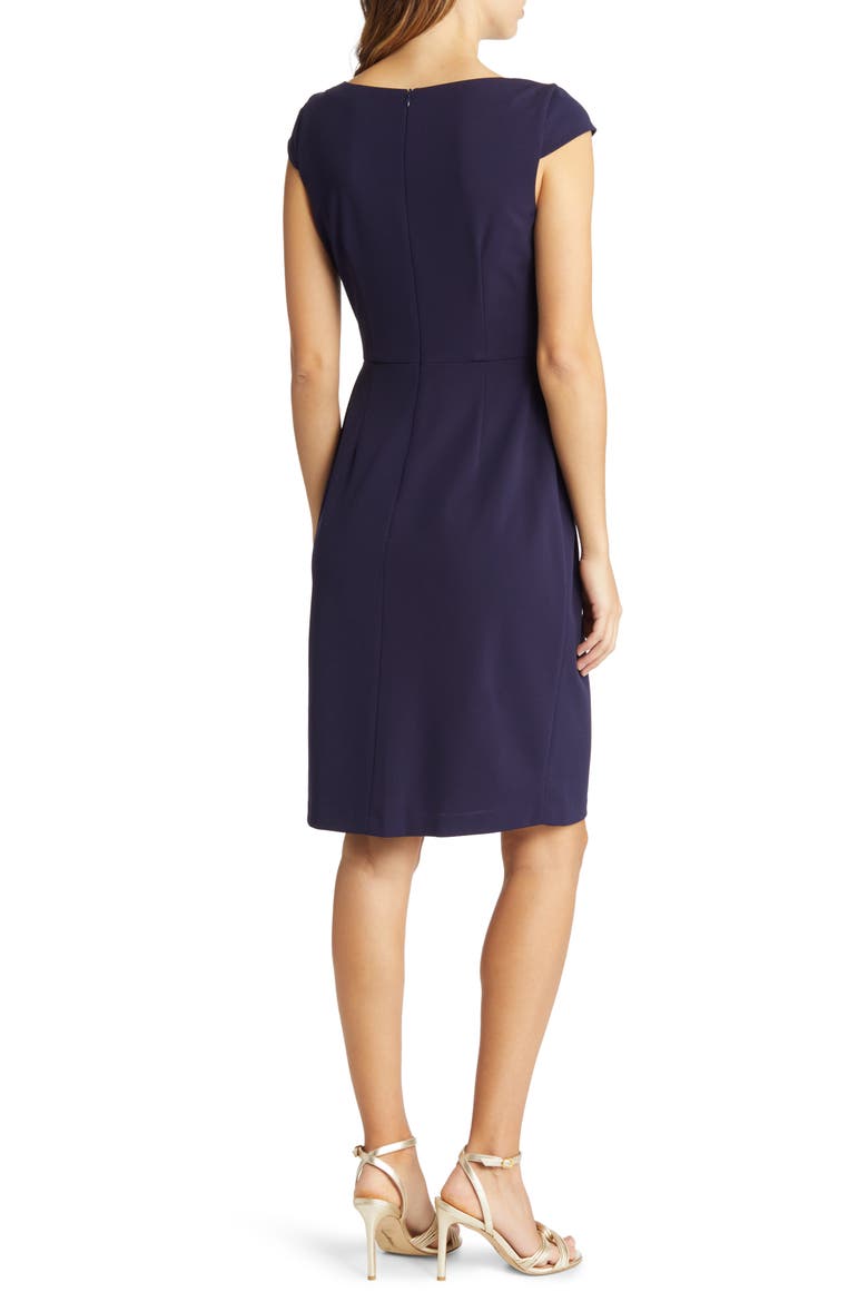 Side Zip Sheath Dress, Alternate, color, MIDNIGHT NAVY