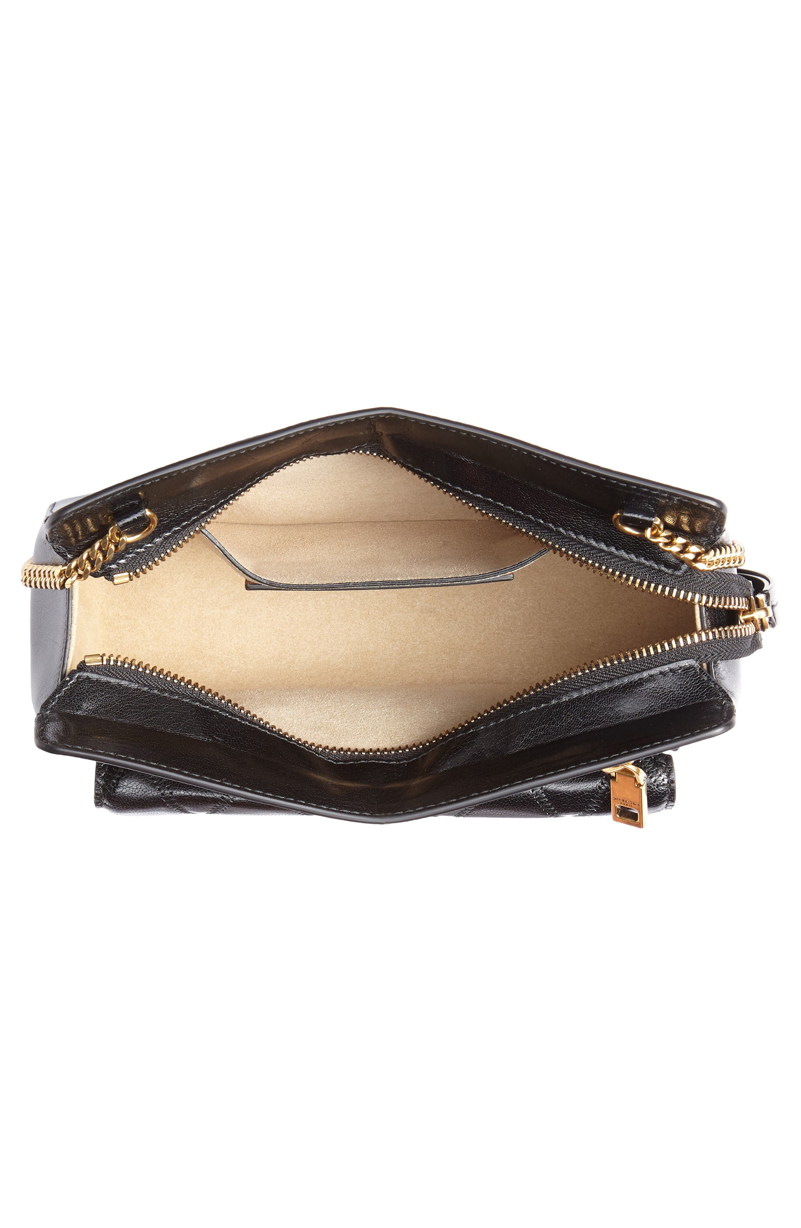 Givenchy Diamond Quilted Leather Crossbody Bag, Alternate, color, 