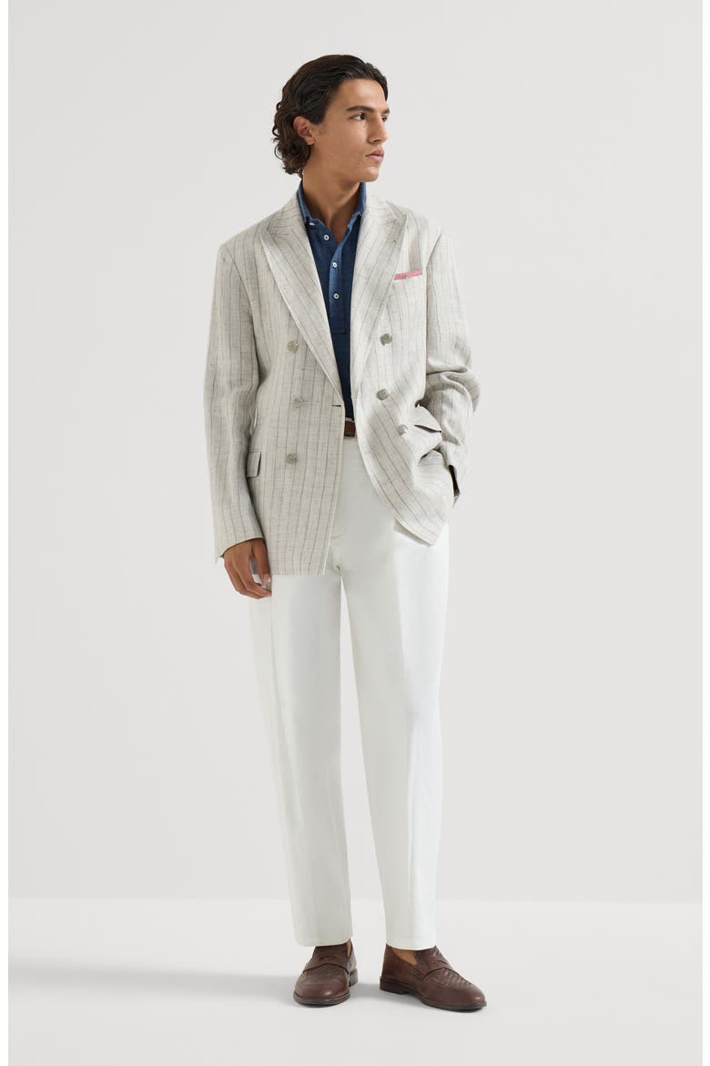 Jersey polo shirt, Alternate, color, Denim
