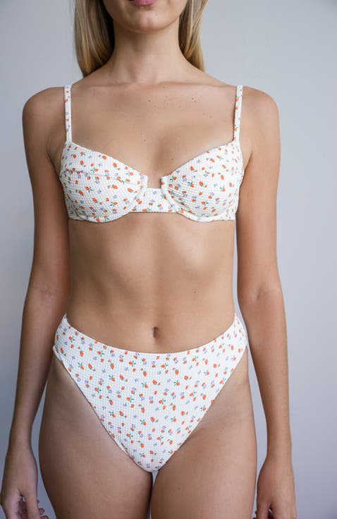 Seashore High Waisted Bikini Bottom