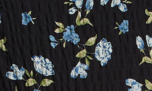 Chelsea28 Floral Sleeveless Fit & Flare Sundress In Light Blue Floral Multi
