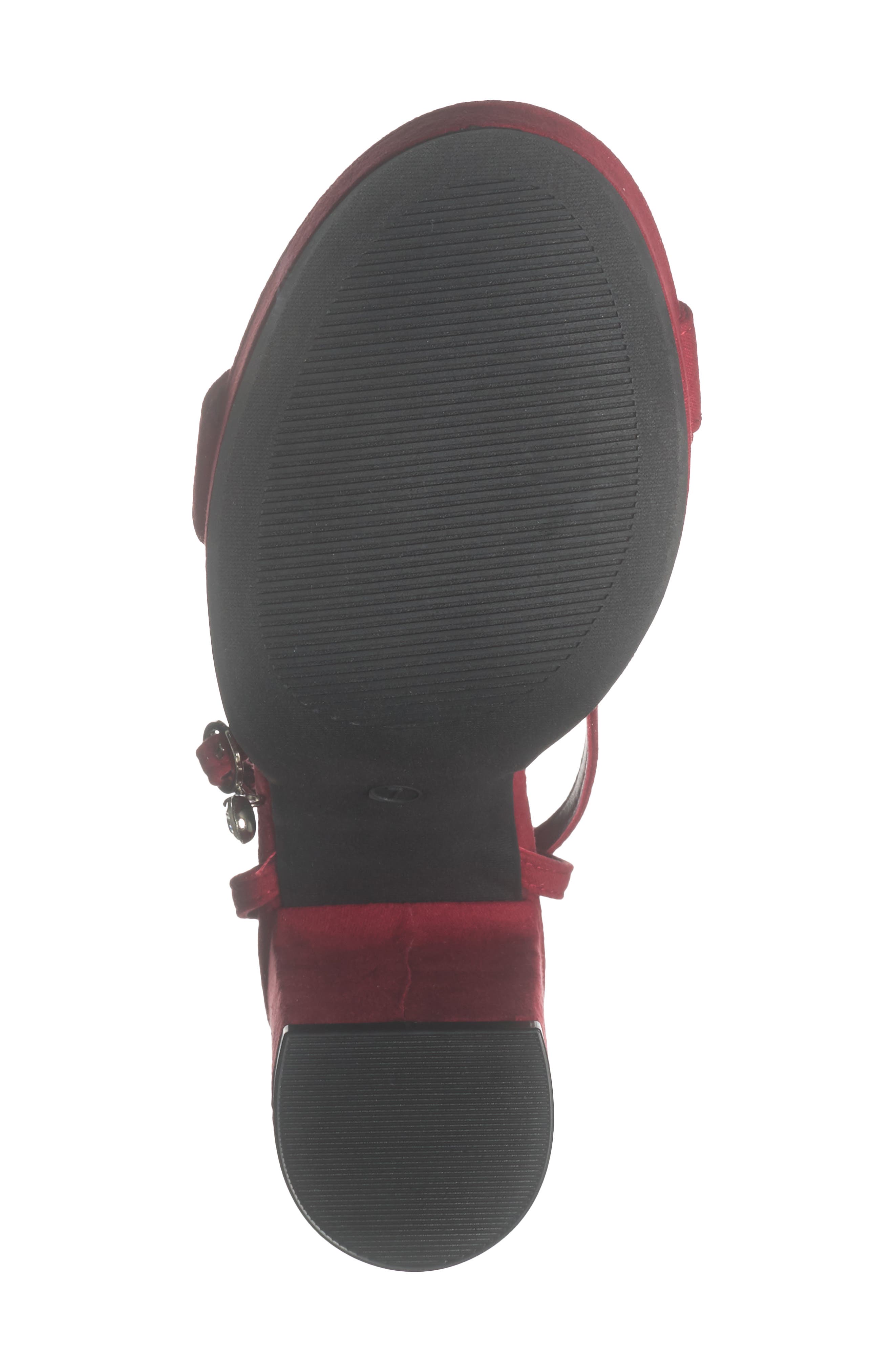 Milani Platform Sandal, Alternate, color, RED
