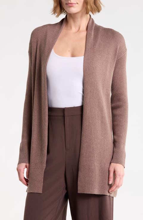 Rib Knit Cardigan