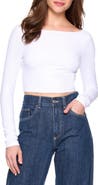 Susana Monaco Scoop Back Crop Top