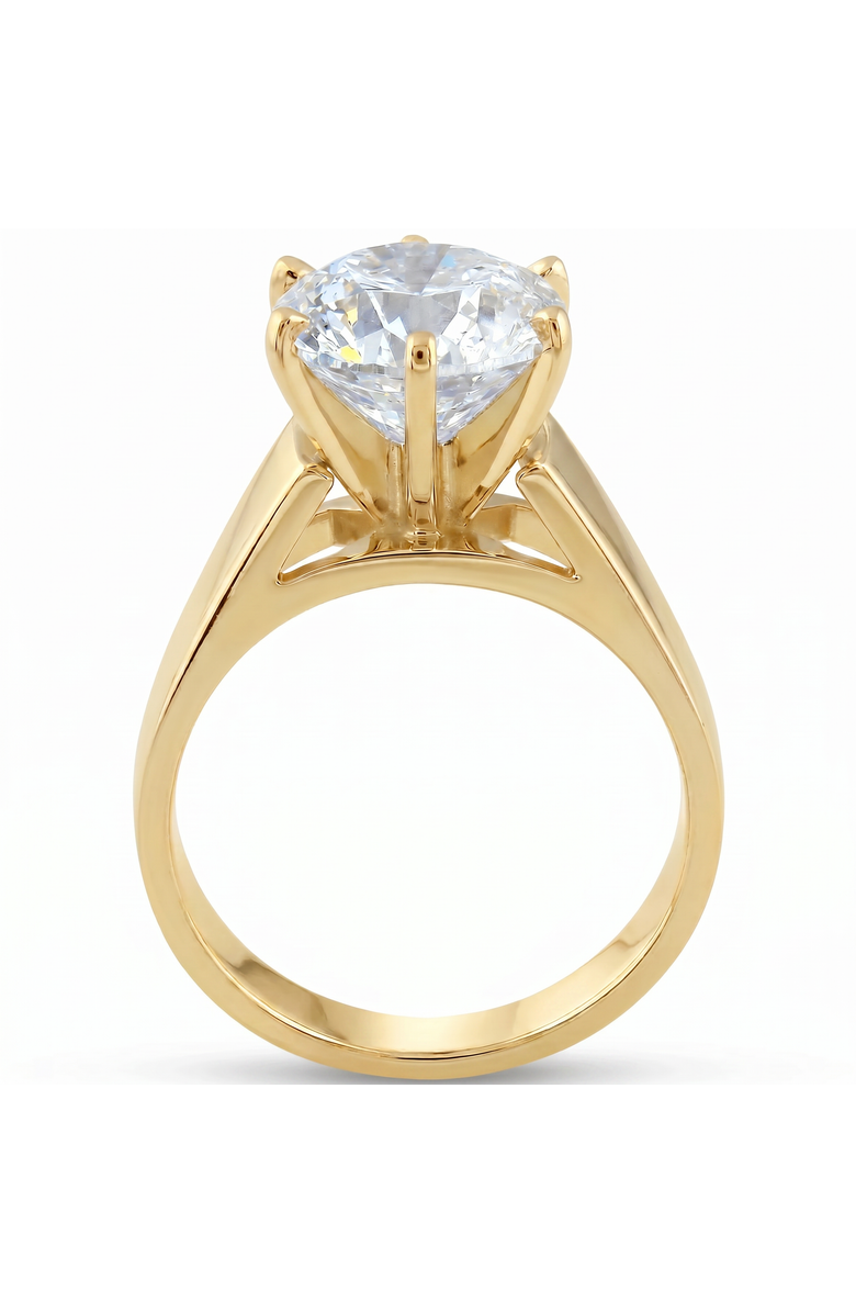Bliss Diamond Certified 2Ct Round Diamond Solitaire Engagement Ring 14k Gold Lab Grown, Alternate, color, 14K Yellow Gold