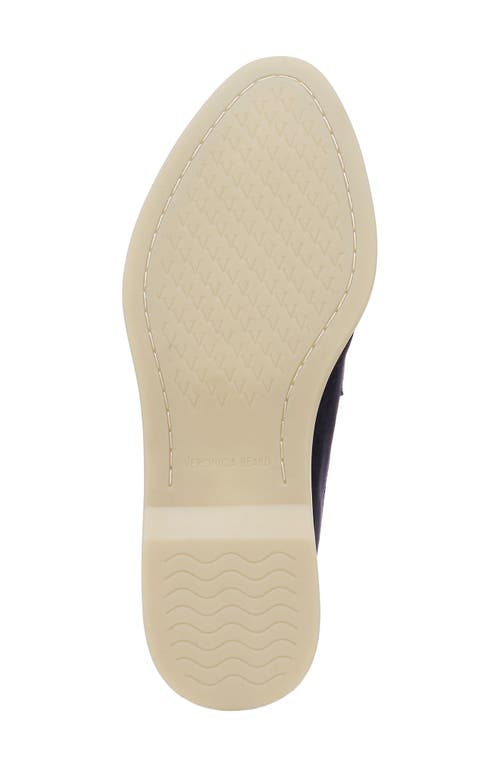 Veronica Beard Ailey Suede Medallion Slip-on Loafers In Eclipse