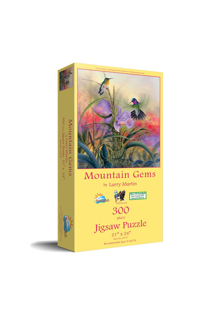 Sunsout Mountain Gems 300 piece Jigsaw Puzzle for Adults, Main, color, Multicolor