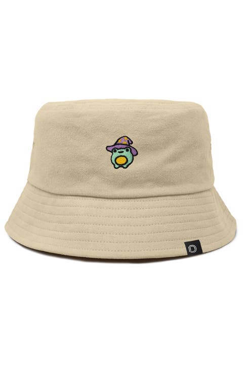 Sorcerer Frog Bucket Hat