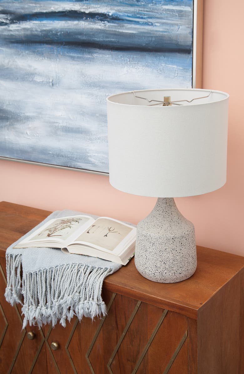 Renwil Longmore Speckled Cement Table Lamp, Alternate, color,