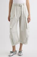 Acne Studios Pama Belted Twill Cargo Pants