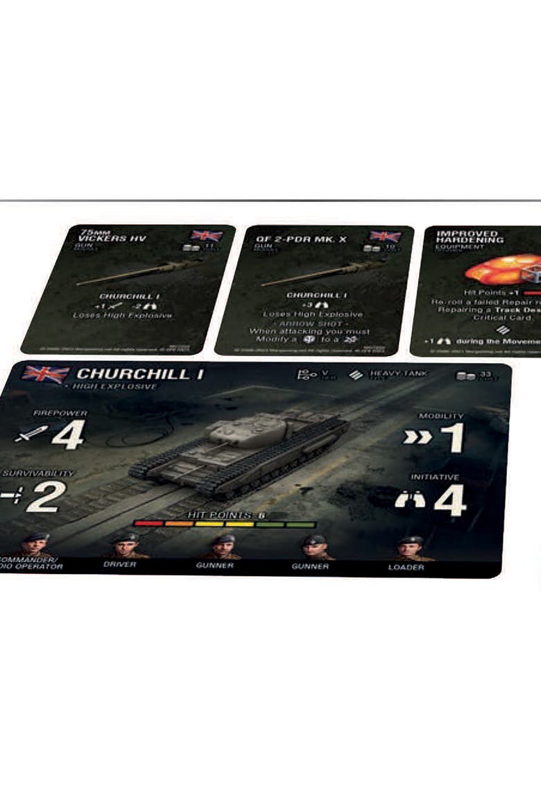British Churchill I Expansion, Alternate, color, Multicolored