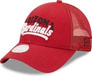 New Era Women's New Era   Cardinal Arizona Cardinals Team Trucker 9FORTY Snapback Hat