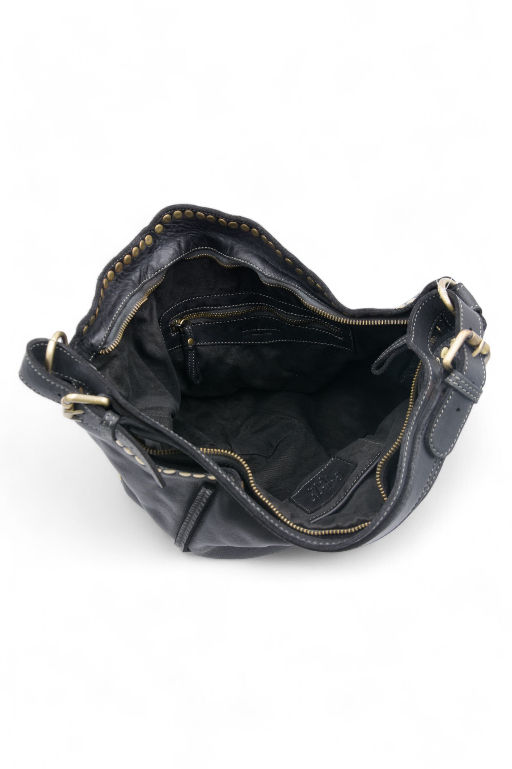 Bolsa Nova Anna Hobo, Alternate, color, Black