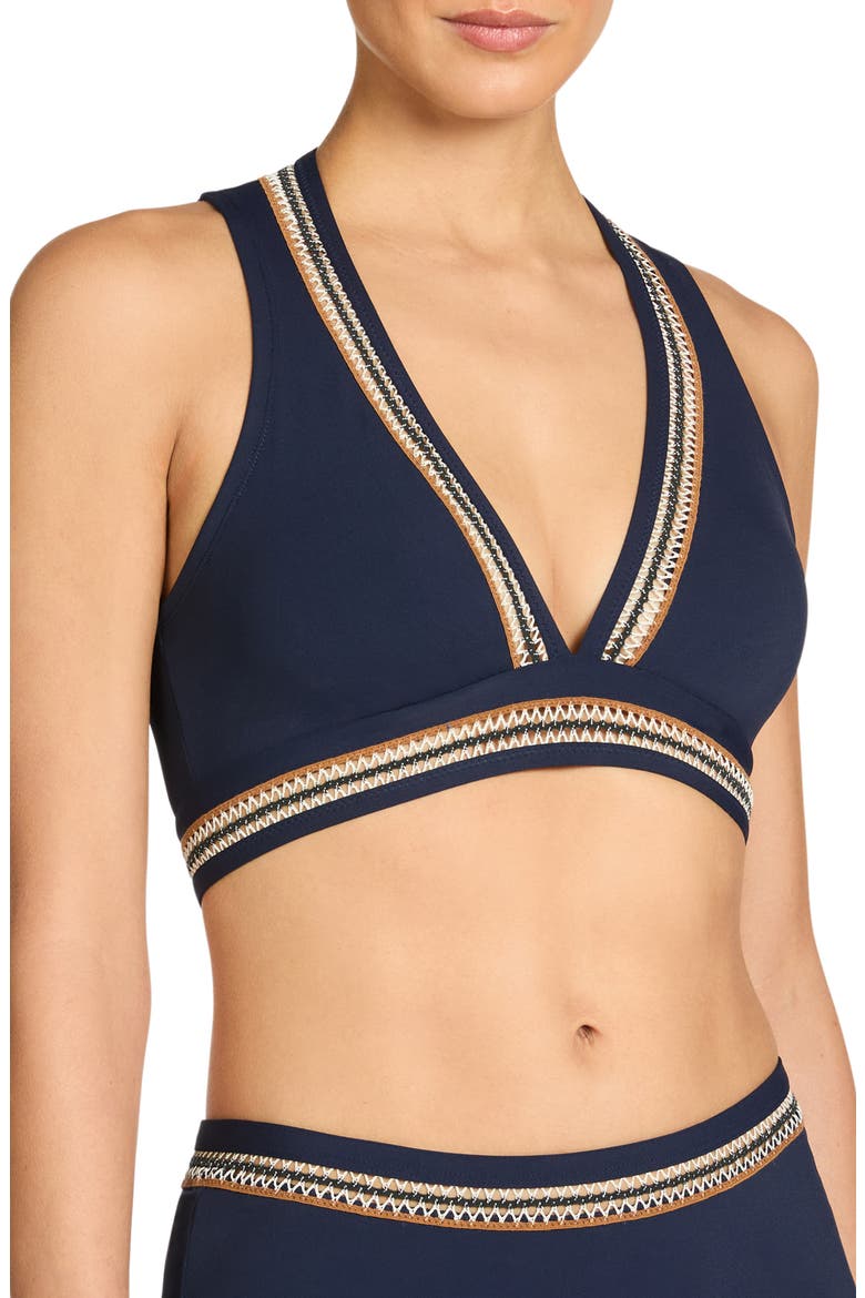 Nova Tank Bikini Top, Main, color, NAVY