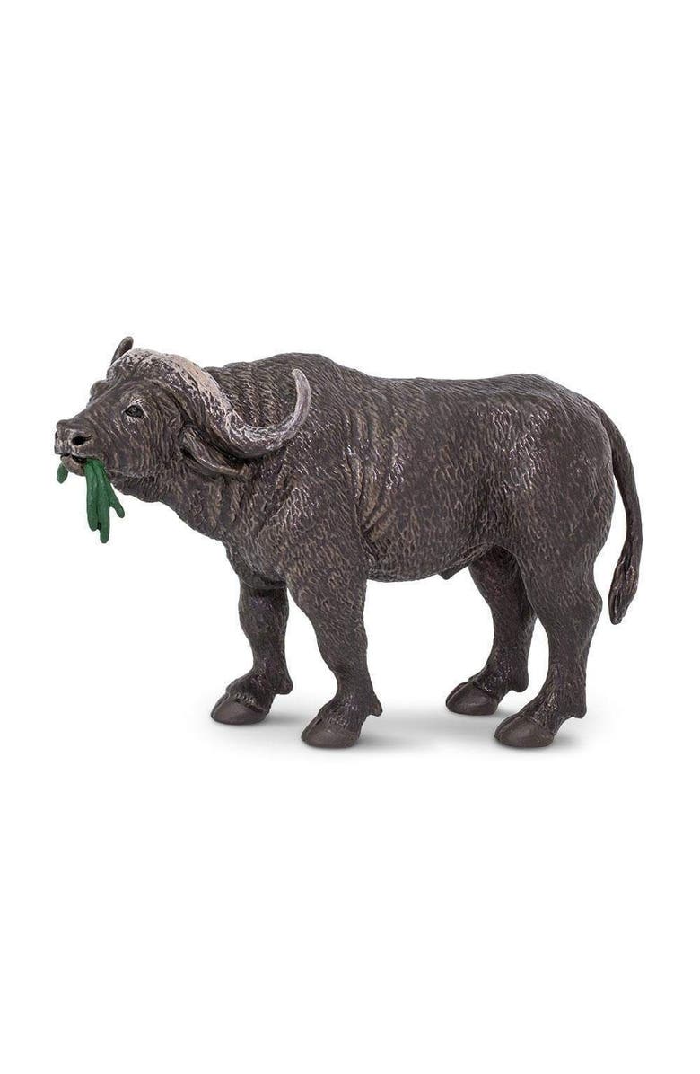 Safari Ltd. Cape Buffalo Kids Toy Figure, Main, color, NO COLOR