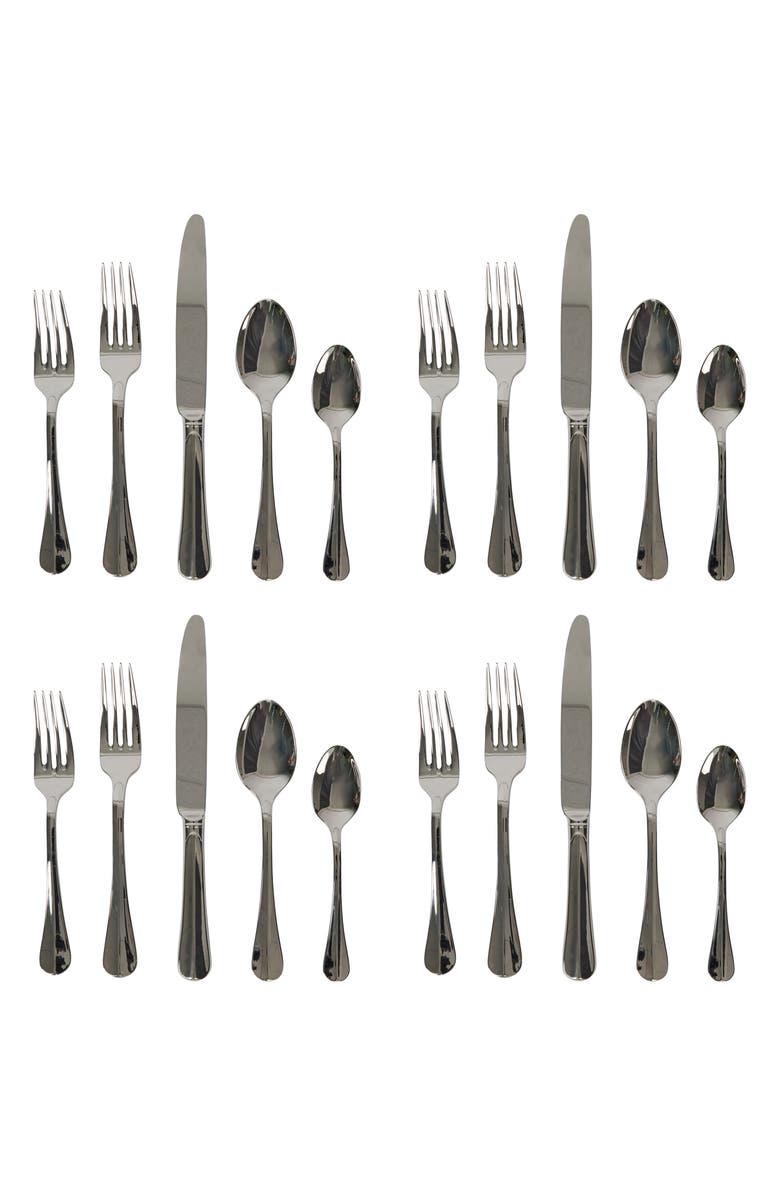 Juliska Bistro 20-Piece Flatware Set, Main, color, 