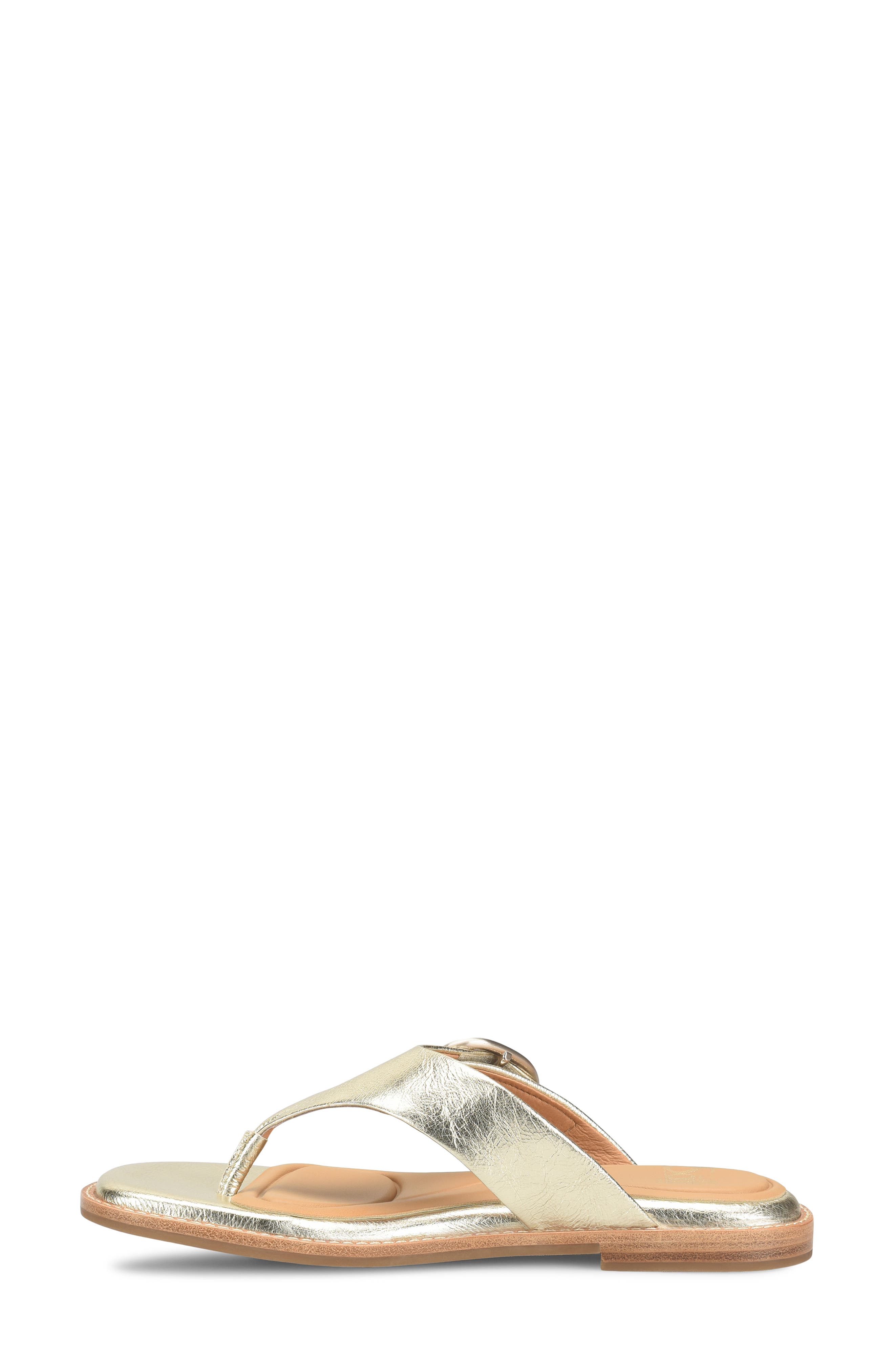Nancia Flip Flop, Alternate, color, PLATINO