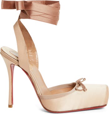 Cassia Lace-Up Slingback Pump