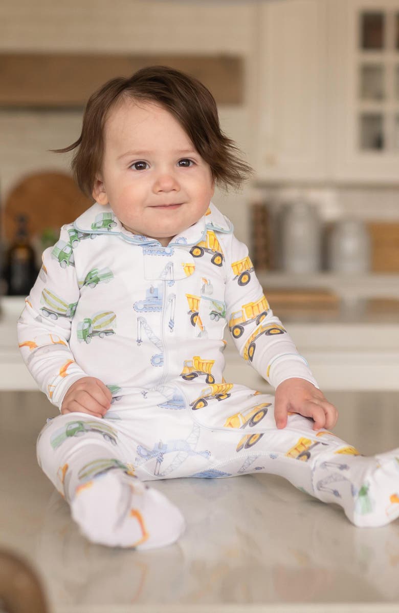 Paper Cape Classic Fitted Pima Cotton One-Piece Pajamas, Alternate, color, 