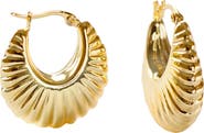 MARLYN SCHIFF Ali Hoop Earrings