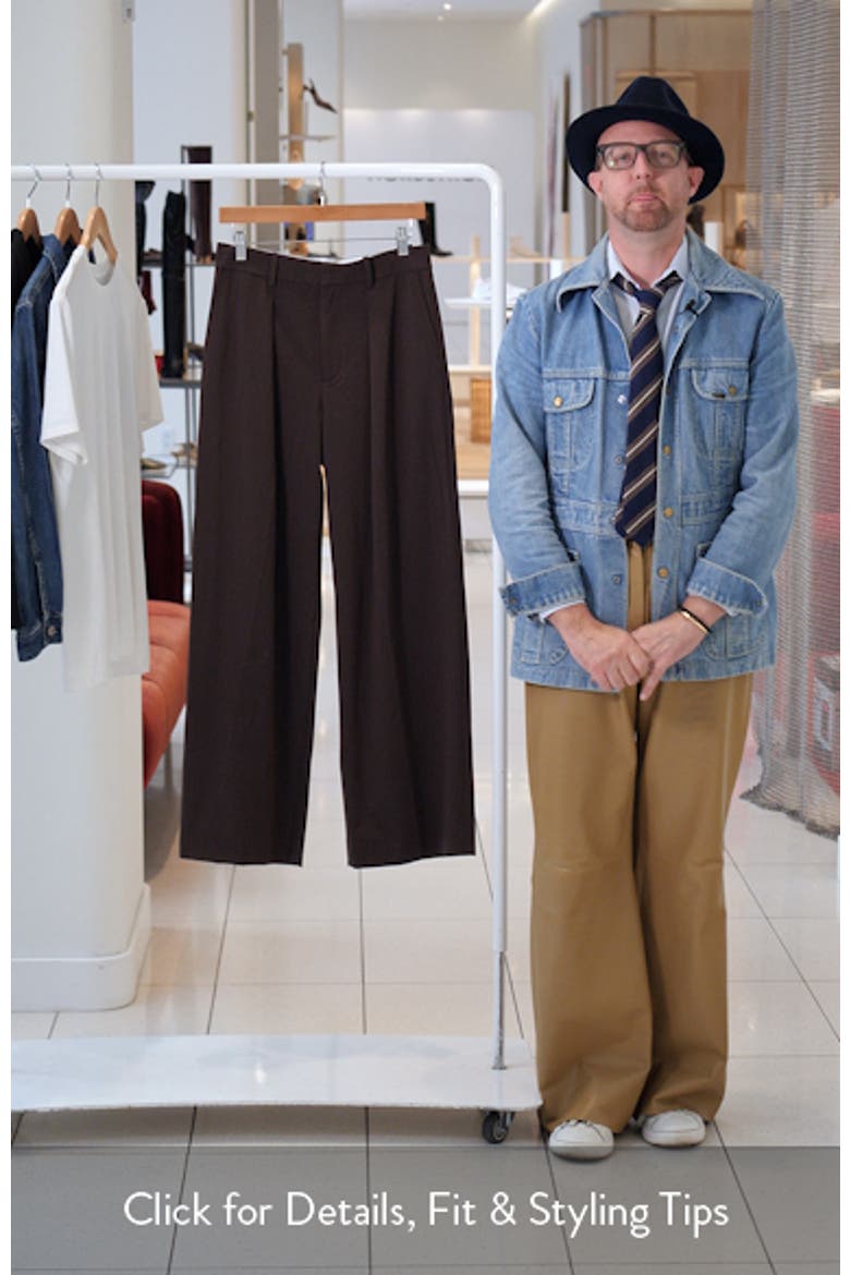 Maysen Wide Leg Pleated Pants video