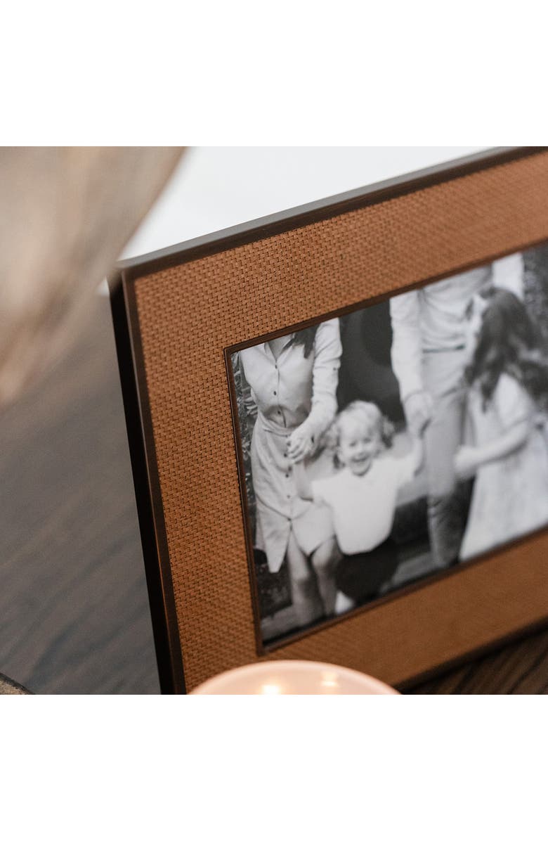 Addison Ross London x Sophia Paterson Rattan Picture Frame, Alternate, color, Brown
