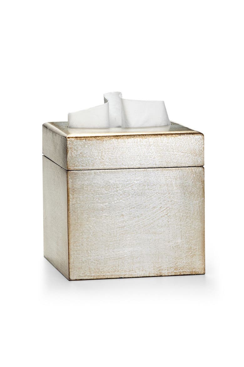 Classico Silver Tissue Cover, Main, color, SILVER