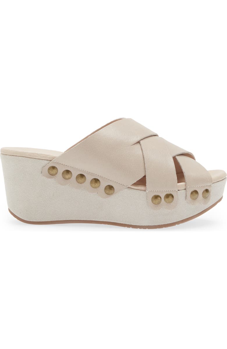 Chocolat Blu Yuki Platform Wedge Slide Sandal, Alternate, color,