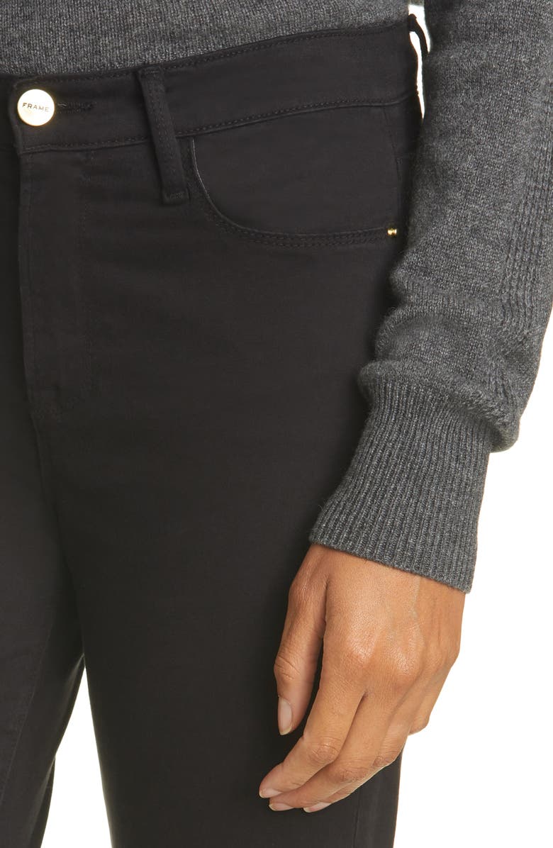 FRAME Le High Skinny Sateen Jeans, Alternate, color,
