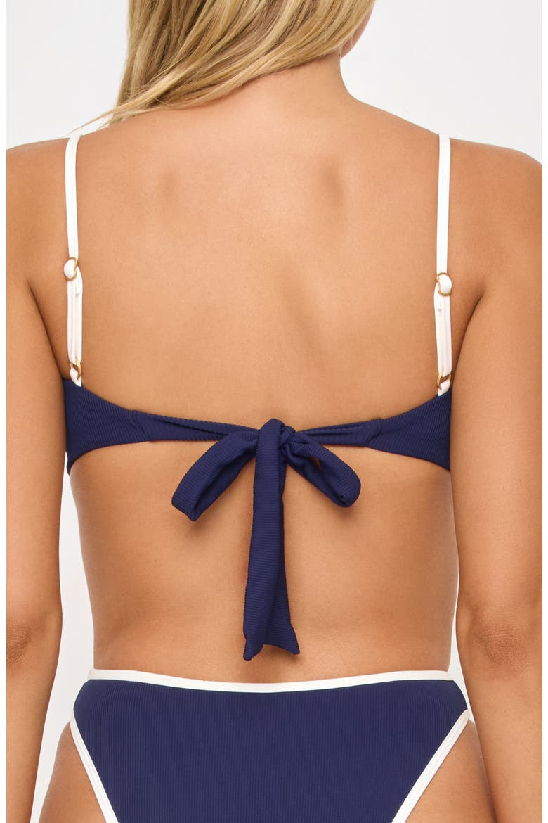 Nora Bitsy Bikini Bottoms, Alternate, color, MIDNIGHT/ CREAM