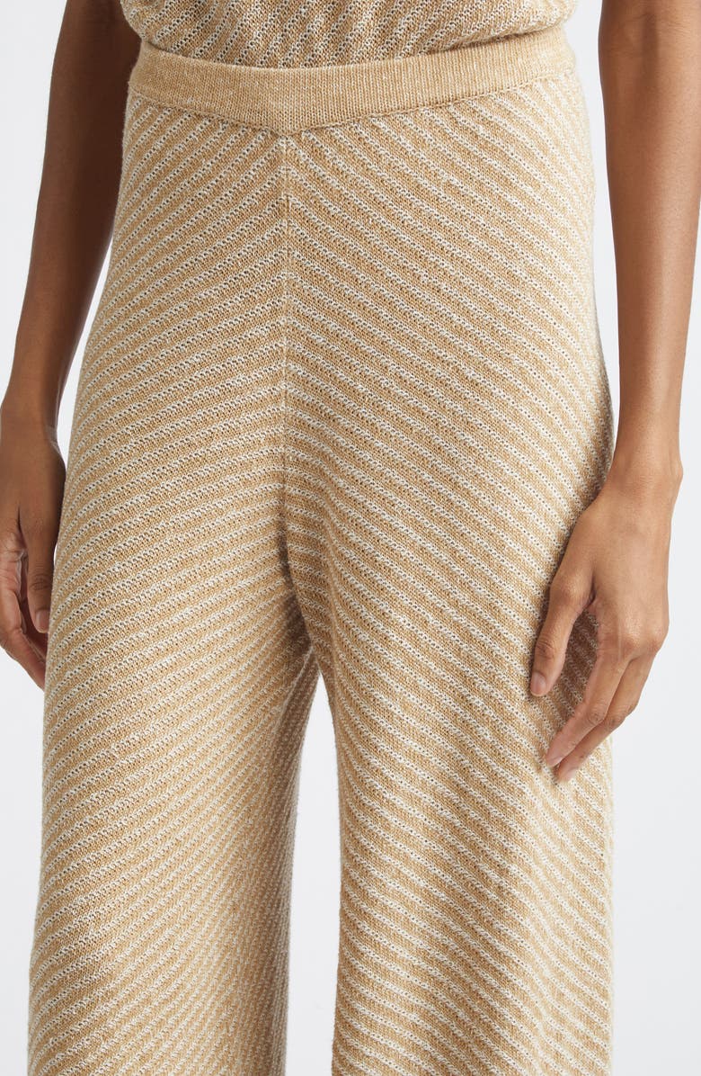 Toccin Lilibet Pull-On Knit Flare Pants, Alternate, color, 