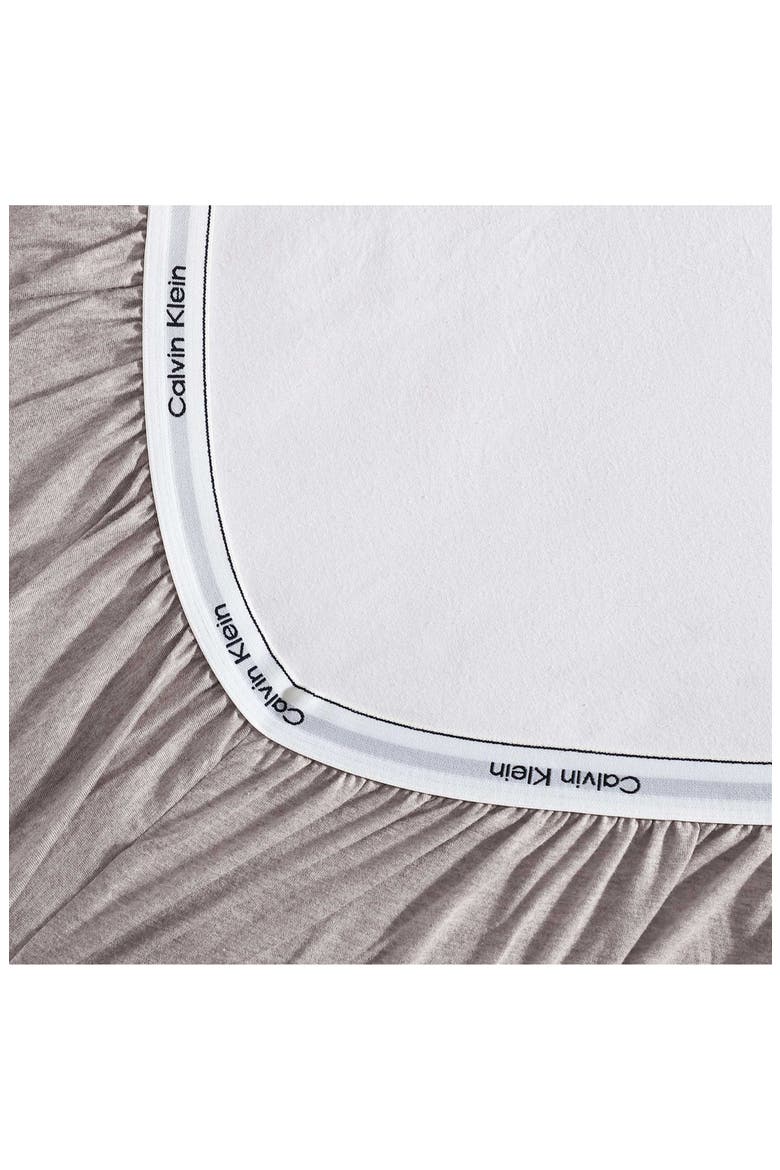 Modern Mélange Cotton Blend Sheet Set, Alternate, color, MEDIUM / DARK BROWN