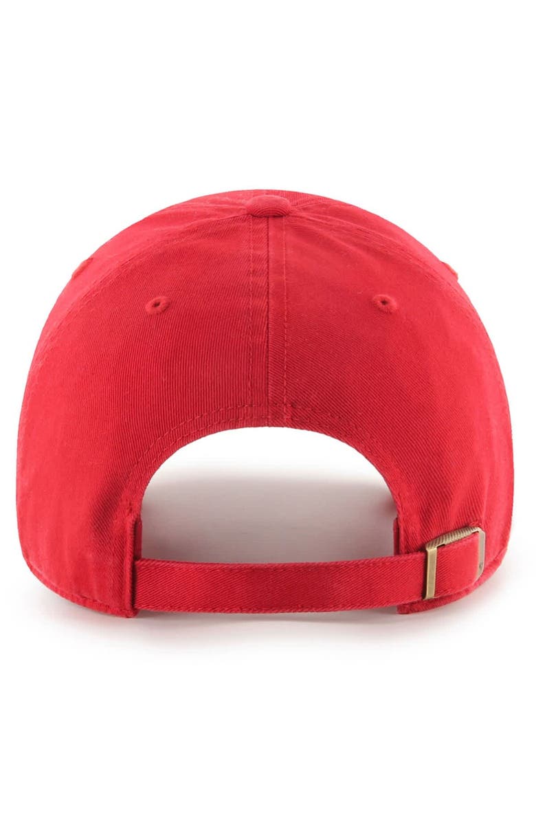 '47 Men's '47 Red Georgia Bulldogs 2024 SEC Football Conference Champions Clean Up Adjustable Hat, Alternate, color, 