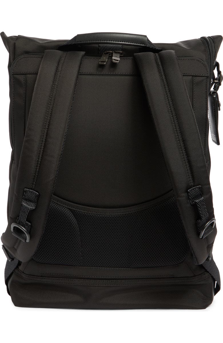 TUMI Cypress Roll Top Leather Backpack, Alternate, color,