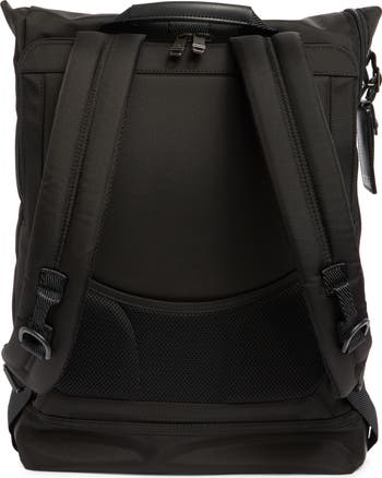 TUMI Cypress Roll Top Leather Backpack | Nordstromrack