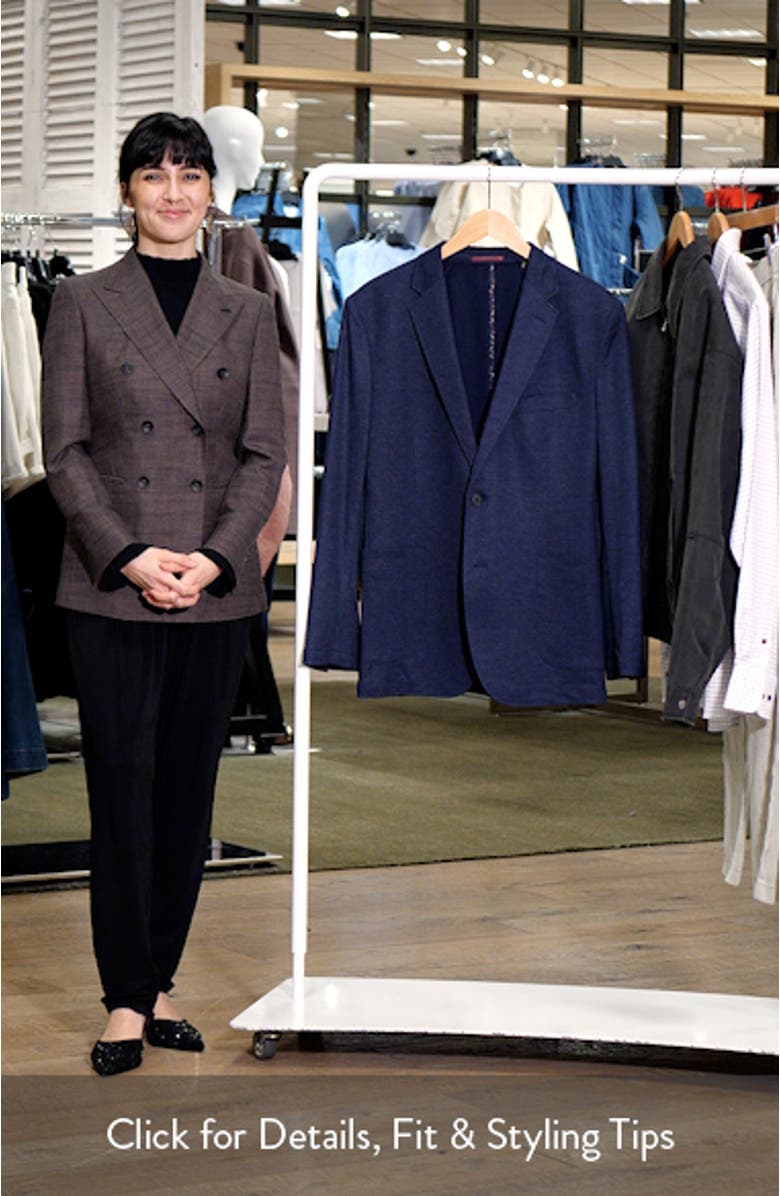 XC Flex<sup>®</sup> Microcheck Knit Sport Coat, sales video thumbnail