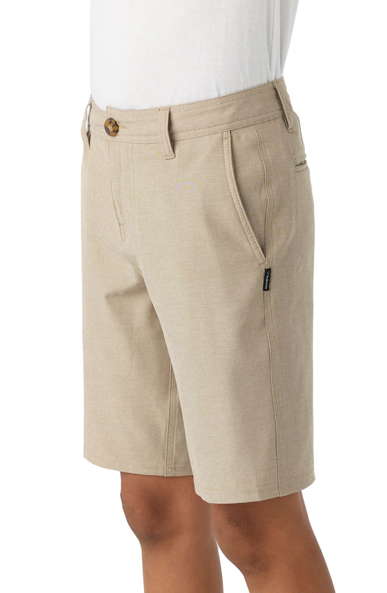 O'Neill Kids' Reserve Water Repellent Shorts, Alternate, color, Dark Khaki