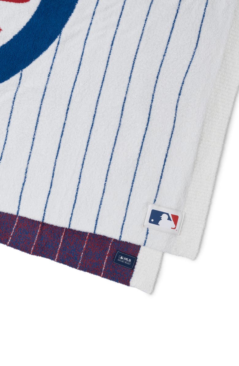 Barefoot Dreams<sup>®</sup> CozyChic<sup>®</sup> Chicago Cubs Throw Blanket, Alternate, color, Cubs Multi