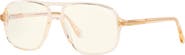 TOM FORD 56mm Square optical glasses