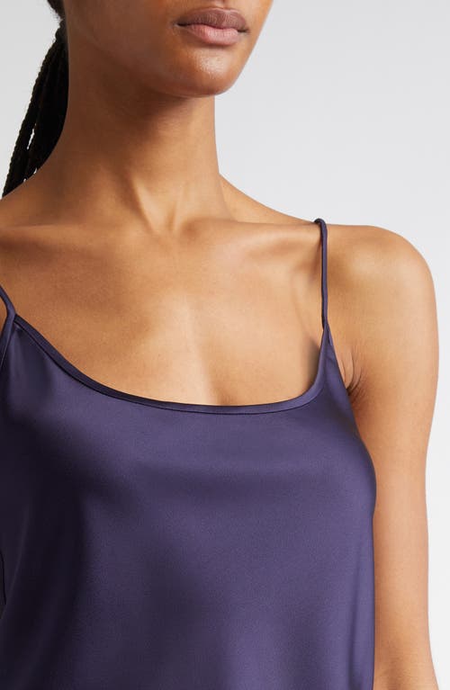 Michael Kors Collection Scoop Neck Camisole In Maritime