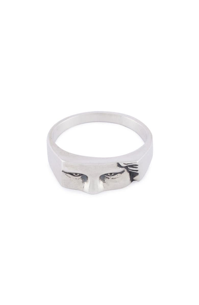 Serge DeNimes Silver Zeus Ring, Main, color, 