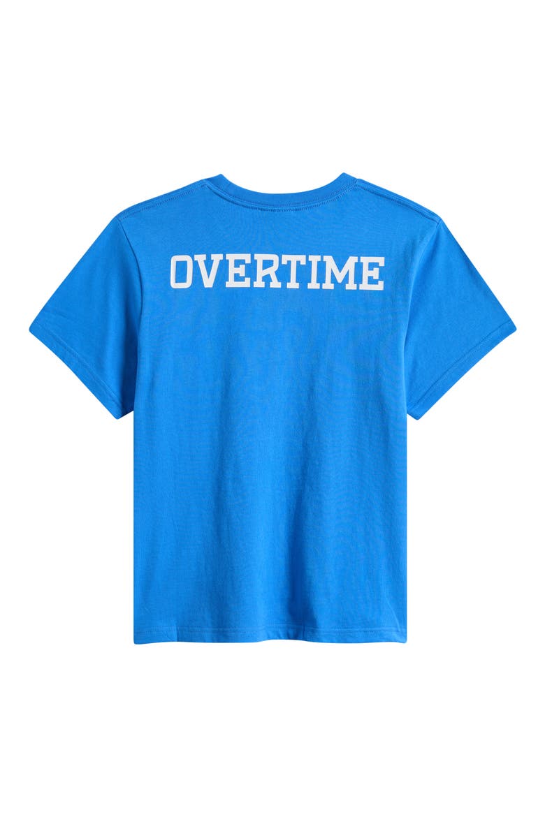 Kids' Classic Logo Graphic T-Shirt, Alternate, color, ELECTRIC INDIGO